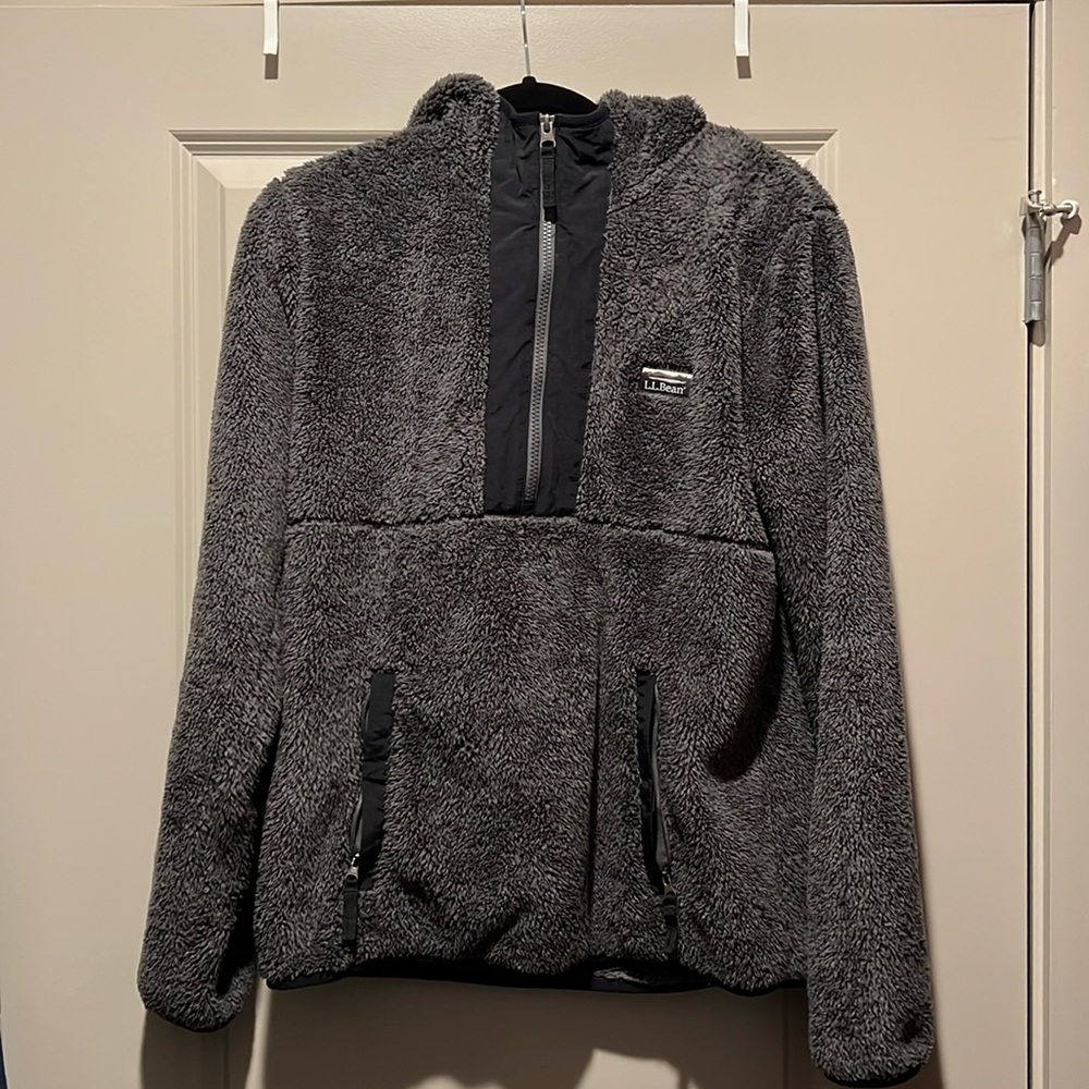 L.L Bean quarter zip sweatshirt hoodie